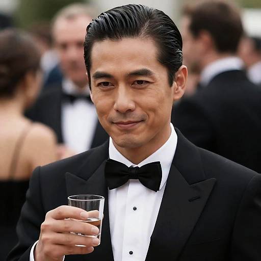 Elegant Man in Tuxedo Photography