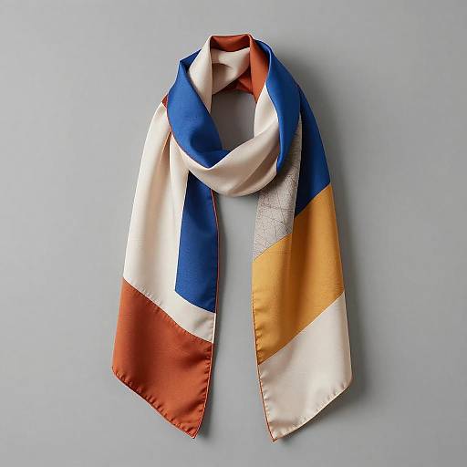 Neo-Constructive Scarves in Experimental Fashion