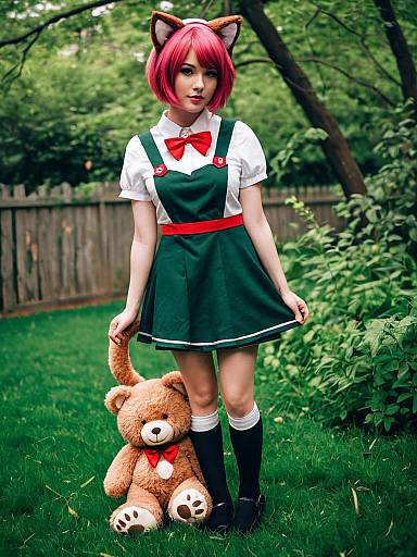 Cosplay photo of annie (league of legends). Costume clothes
