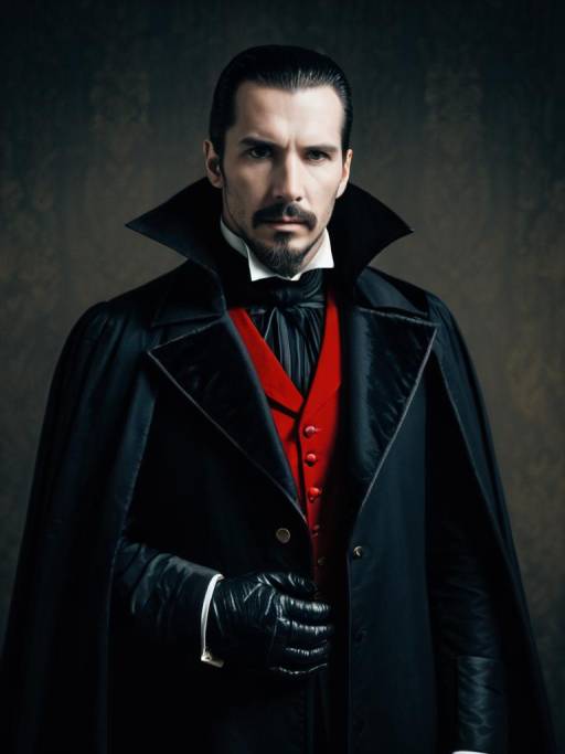 Realistic Count Dracula Cosplay Photo