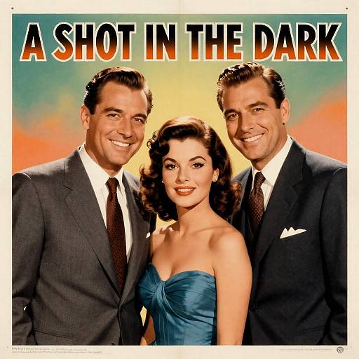 Colorful Vintage Movie Poster Design