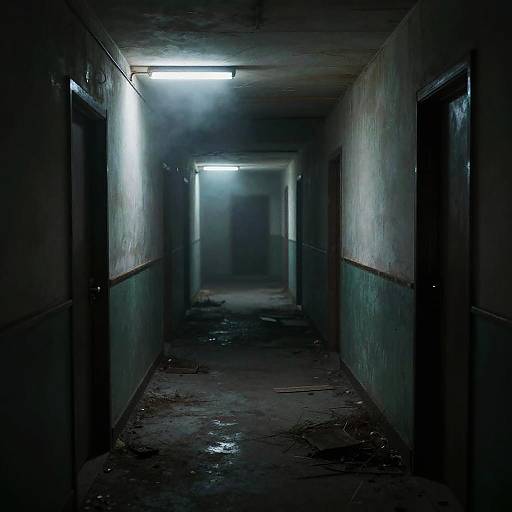 Creepy Liminal Spaces at Dusk