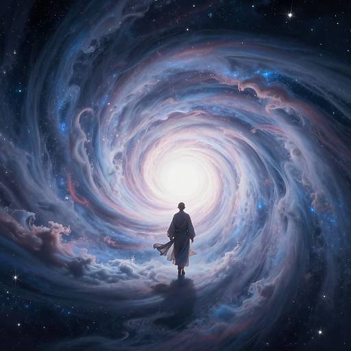 Solitary Walk Through Cosmic Vortex