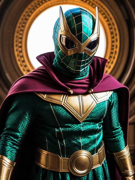Realistic Mysterio Cosplay by Man