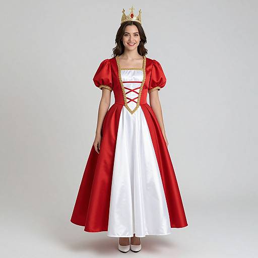 Royal Female Costume with Crown