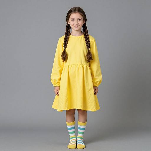 Cheerful Rag Doll Girl Costume