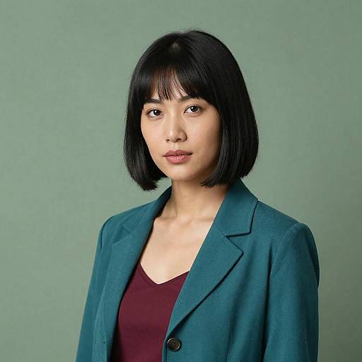 Stylish Portrait of Modern Elegance