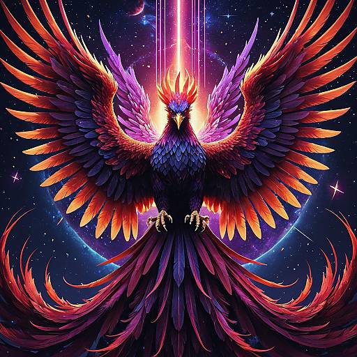 Celestial Phoenix Rising