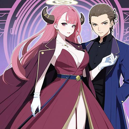 Illustration of Aru (dress) (blue archive), blue archive in the style of Muramasa mikado