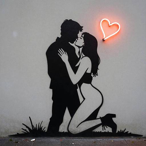 Banksy's Neon Guerrilla Art Journey