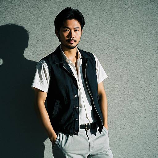 Stylish Summer Outfit for Asian Male