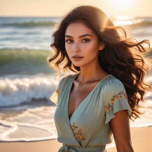 Summer Vibes: Captivating Beach Scene Summer Vibes: Captivating Beach Scene