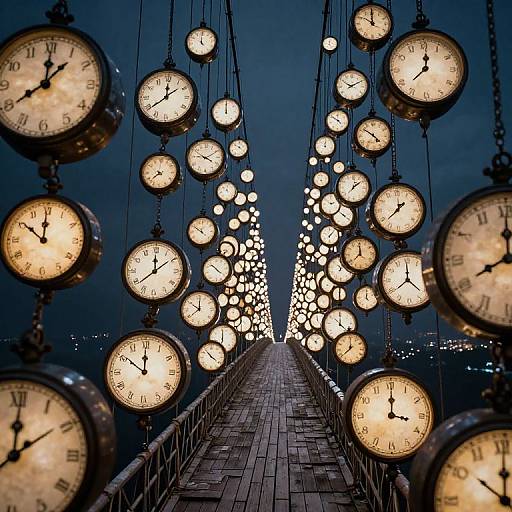 Ethereal Infinite Clock Bridge