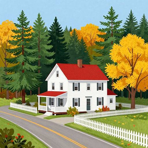 Vibrant Folk Art of Waterville Road