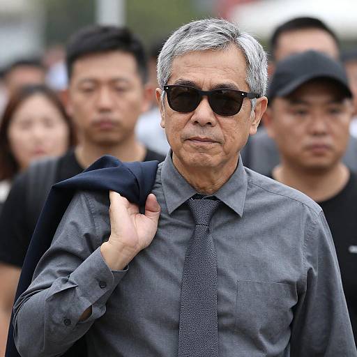 Candid Portrait of a Middle-Aged Man