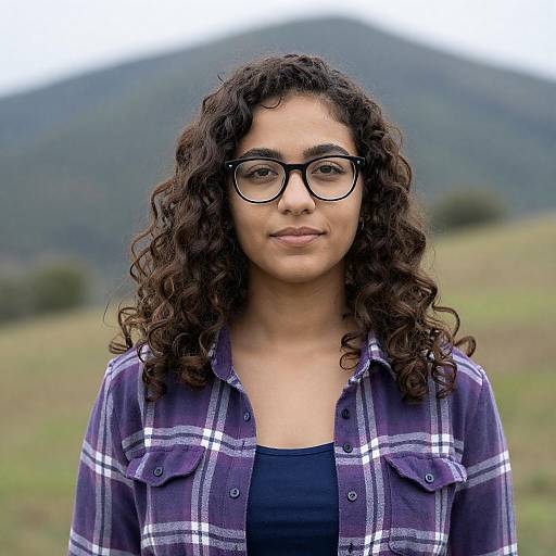 Outdoor Portrait of a Young Woman