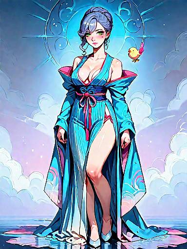 Romantic Dark Fantasy Boudoir Scene