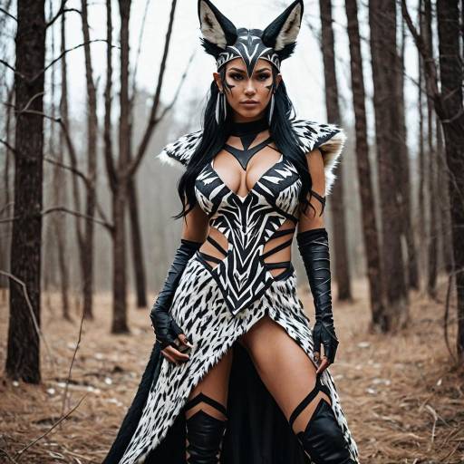 Stylish Jackal Cosplay Outfit Design