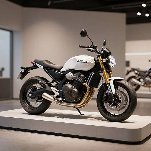 Artistic C650 Motorbike Showroom Display