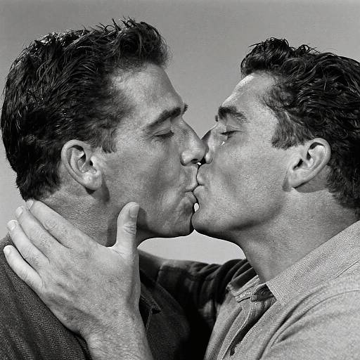 Vintage 1950s John Cena Kiss