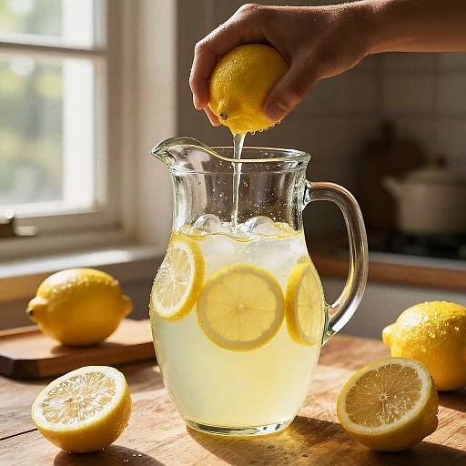 Sunlit Vintage Lemonade Squeeze