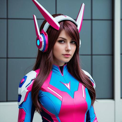 Futuristic DVa Cosplay Costume Design