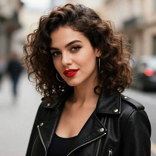 Stylish Woman Portrait in Outdoor Setting