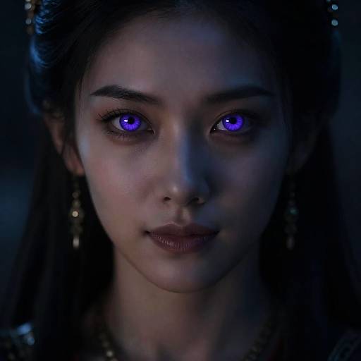 Enigmatic Oracle Cinematic Portrait