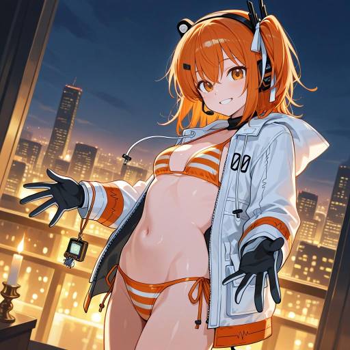 Cowgirl Android in Urban Glow