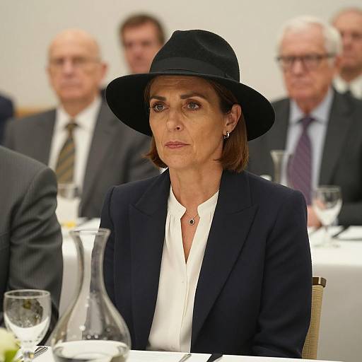 Portrait of a Woman in Warm Light