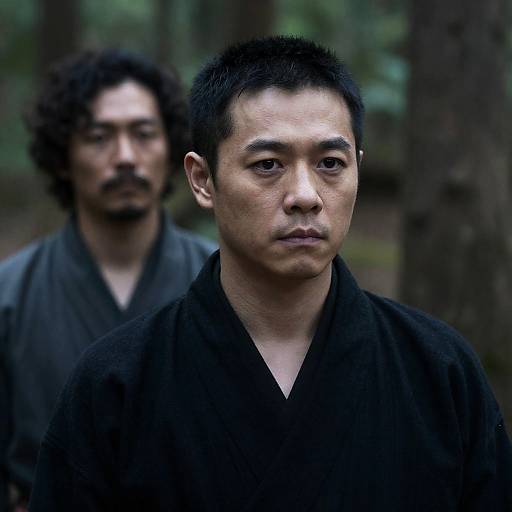 Mysterious Forest Encounter with Two Men