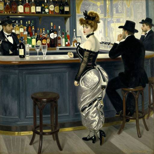 Bar Scene at Folies-Bergère