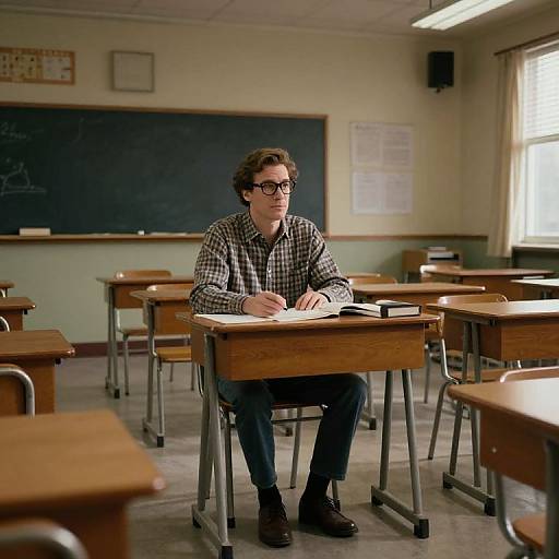 Paul Giamatti Retro Classroom Scene