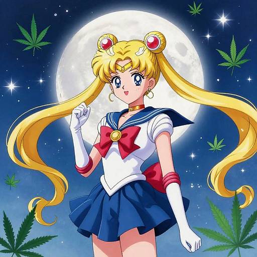 Sailor Moon Inspired Cannabis Night