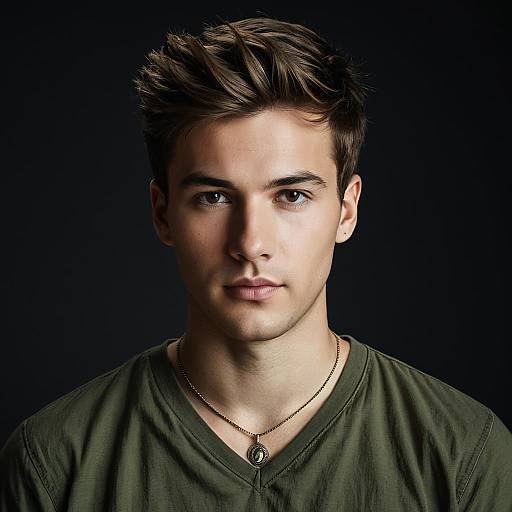 Photorealistic Portrait of a Young Man