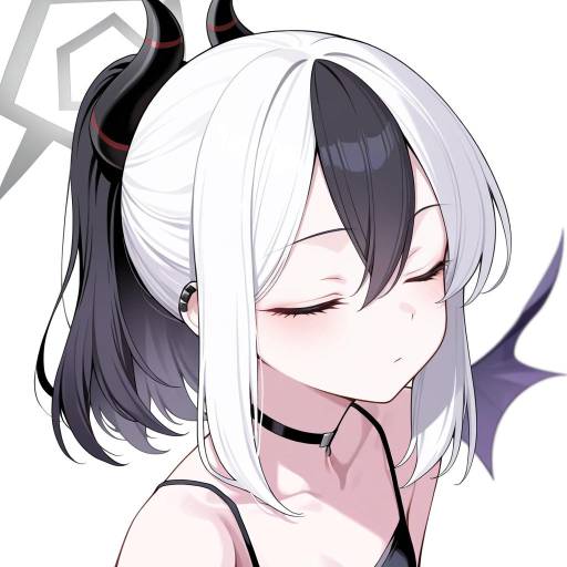 Demonic Elegance: Kayoko in Flight
