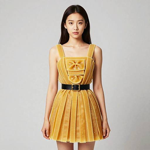 Fashion Meets Food: Pasta Couture Concept
