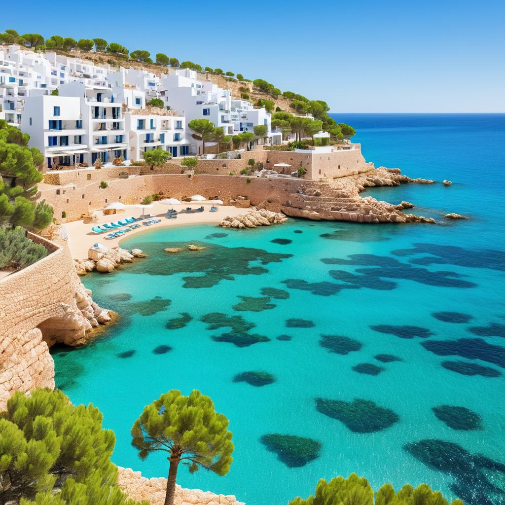 Stunning Ibiza Coastal Town Photography