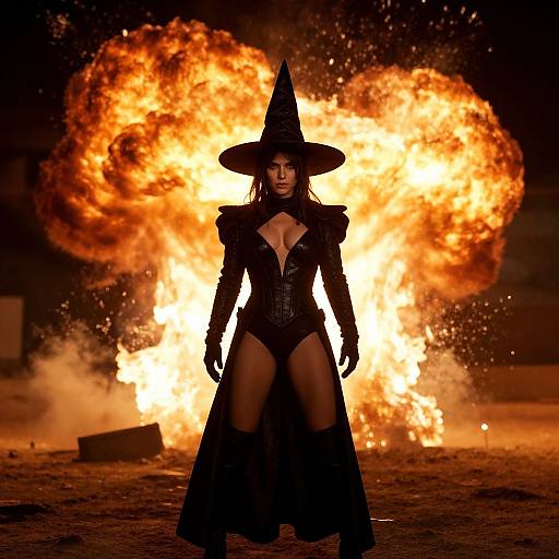 Michael Bay in Megumin's Witch Outfit