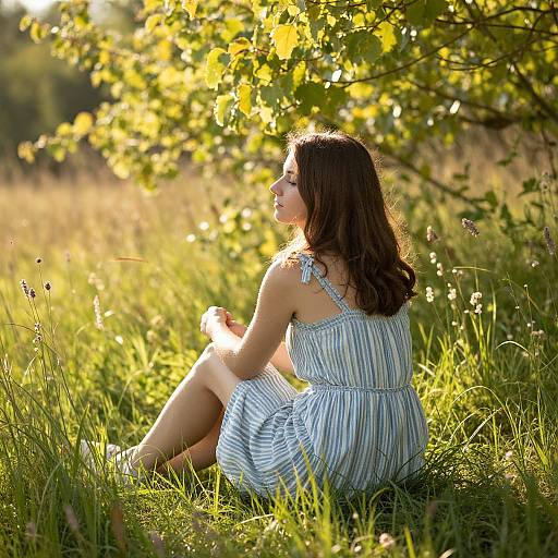 Sunlit Solitude and Self-Discovery