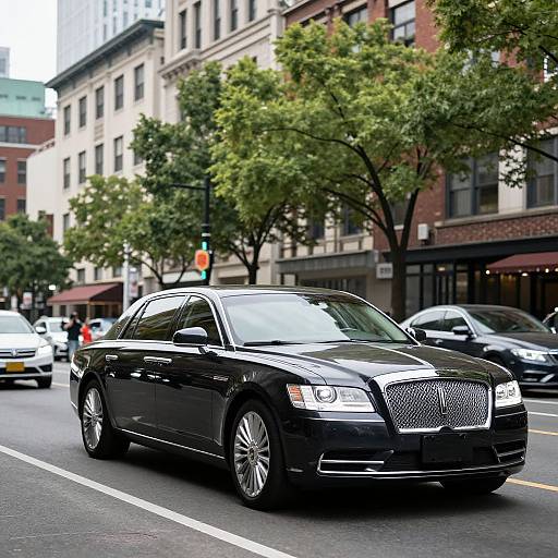 Elegant Lincoln Continental with Suicide Doors
