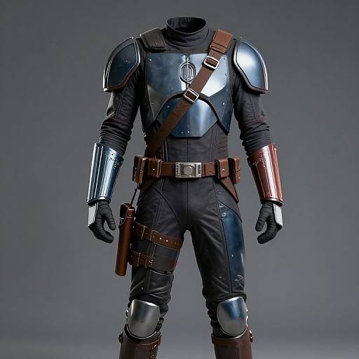 Photorealistic Mandalorian Catsuit Design