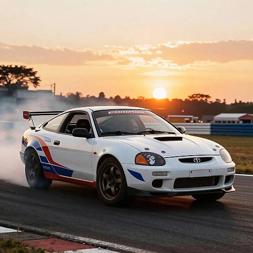 2024 Toyota Celica Drifting at Sunset