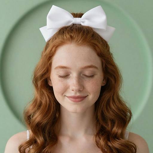 Portrait of a Young Woman with Red Hair