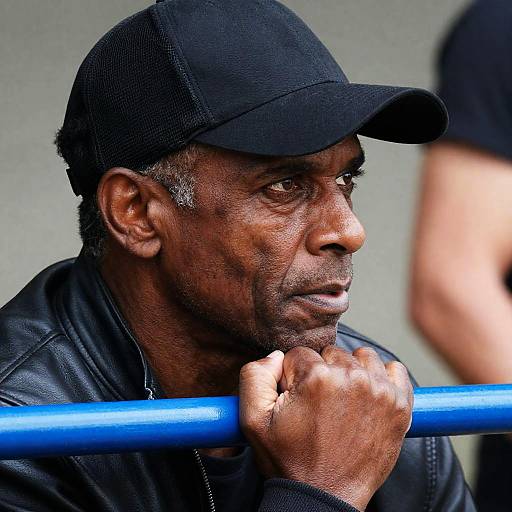 Intense Portrait of a Middle-Aged Man