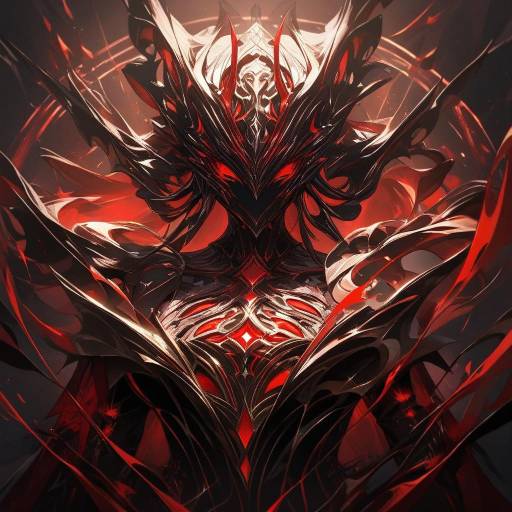 Elegant Anime Warrior in Striking Detail