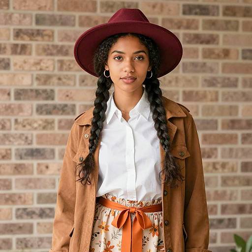 Fashionable Thanksgiving Outfit Portrait