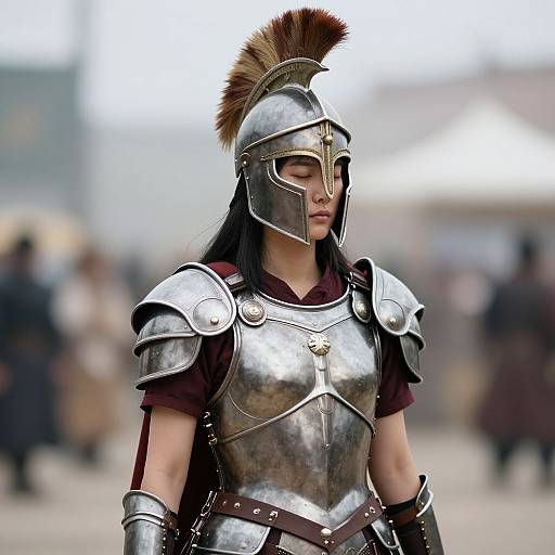 Solo Gladiator Armor Portrait