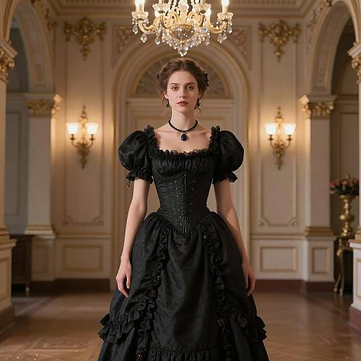 Victorian Elegance in Opulent Hall