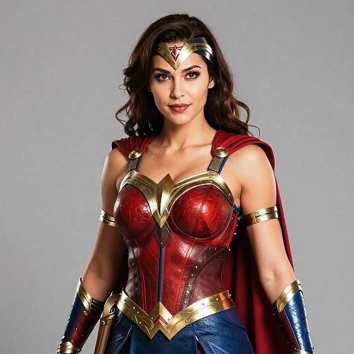 Realistic Big Barda Cosplay Armor